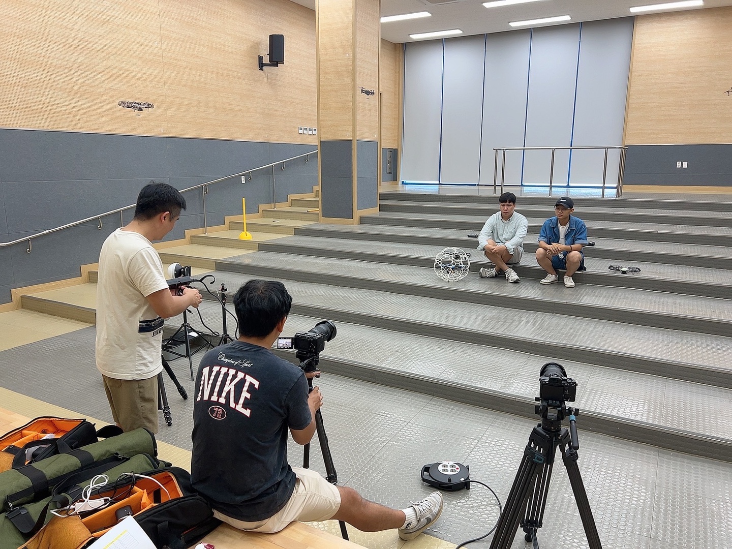 학과 홍보 영상 촬영