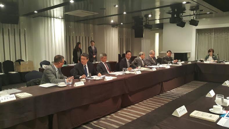 사총협  회장단 회의 참석